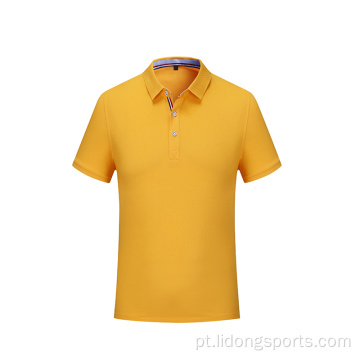 Camisas de pólo de golfe de esportes rápidos casuais seco